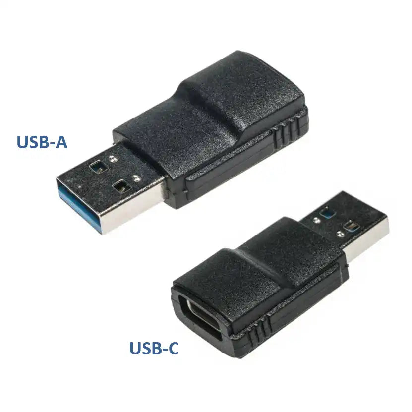 Onten Adapter Converter USB-A 3.0 Male to Type-C Female USB 3.1 OTG – Black 1 Pack - OT-9135