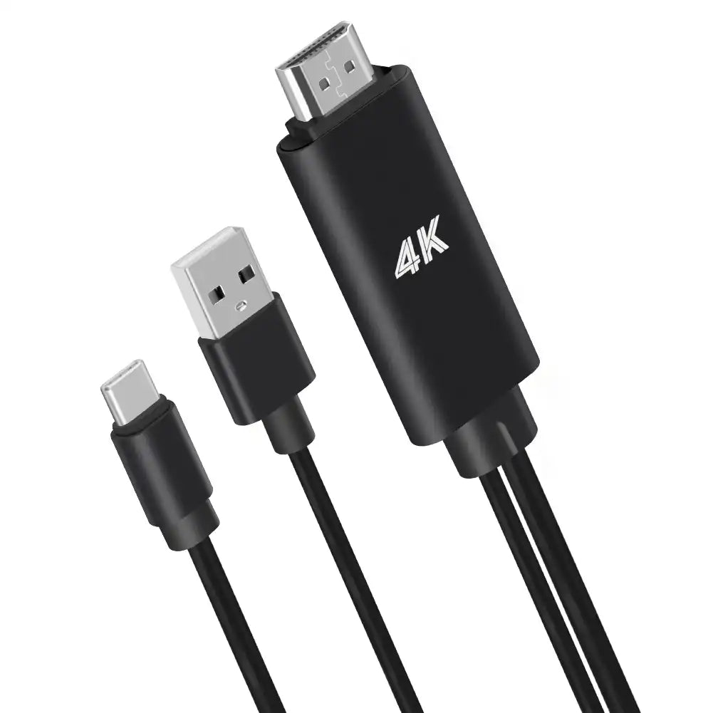 Onten 4K USB-C to HDMI Cable Adapter Black 1.8M - OT-9572S