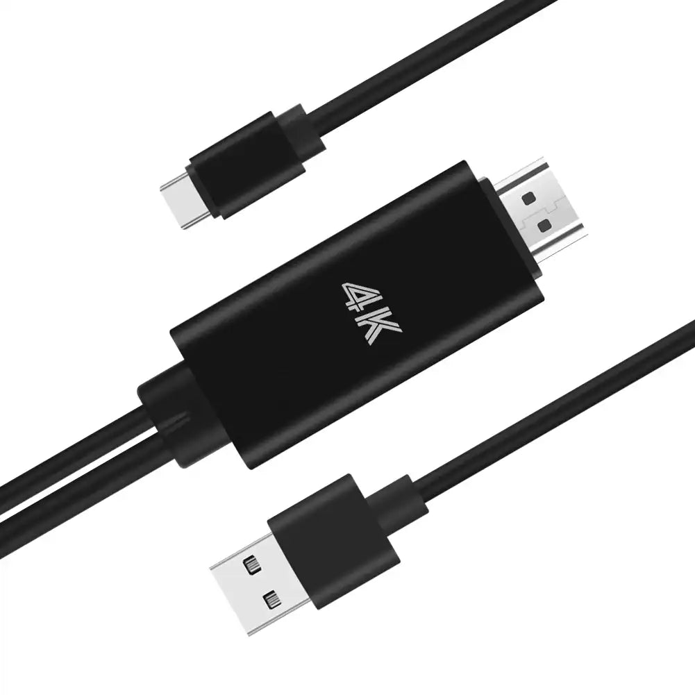 Onten 4K USB-C to HDMI Cable Adapter Black 1.8M - OT-9572S