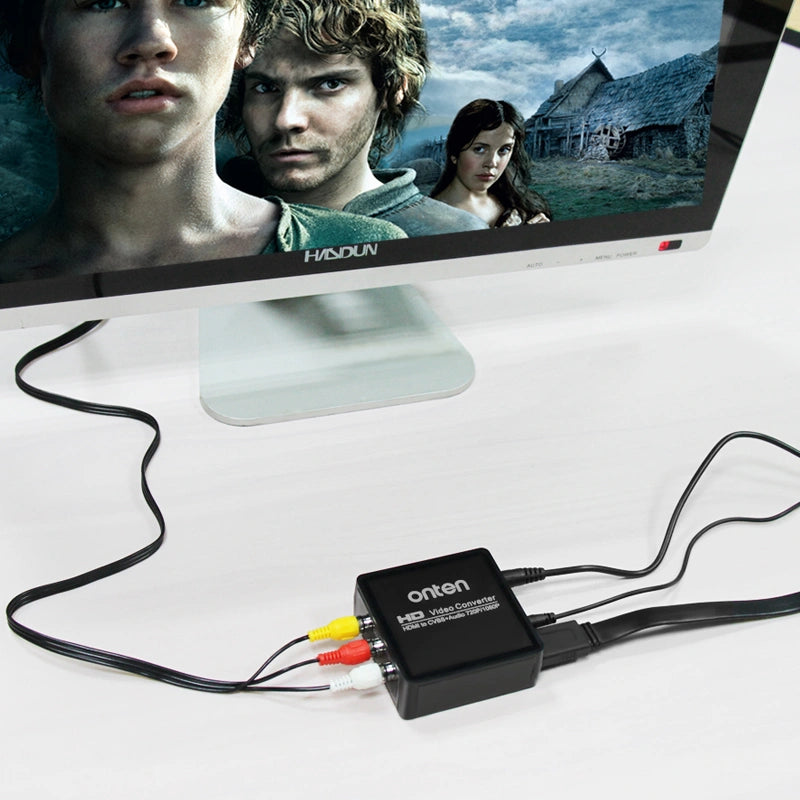 Onten Video Converter HDMI to CVBS + Audio