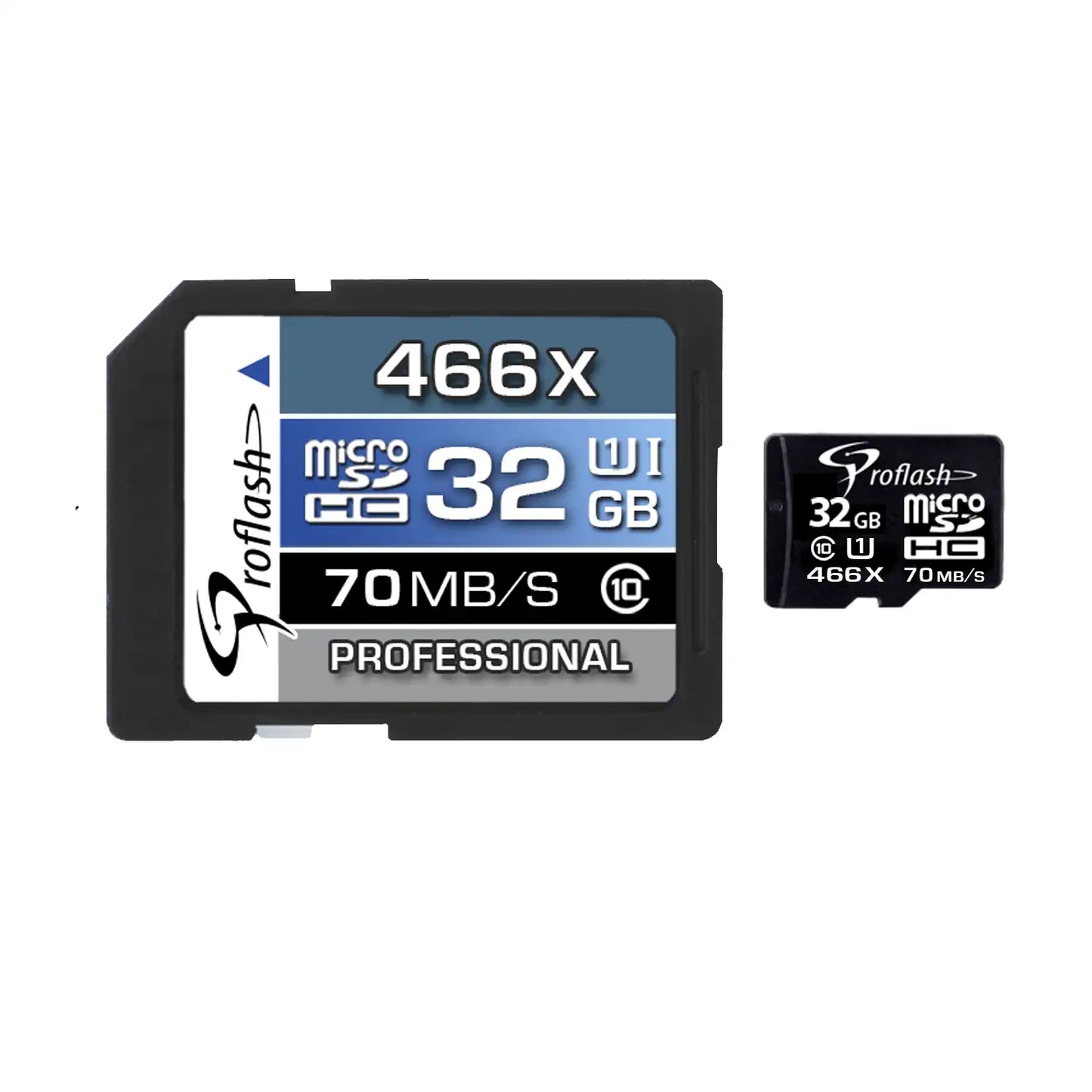 Proflash Memory Card Micro-SDHC 32GB Class 10 UHS-I With Adapter / 6723