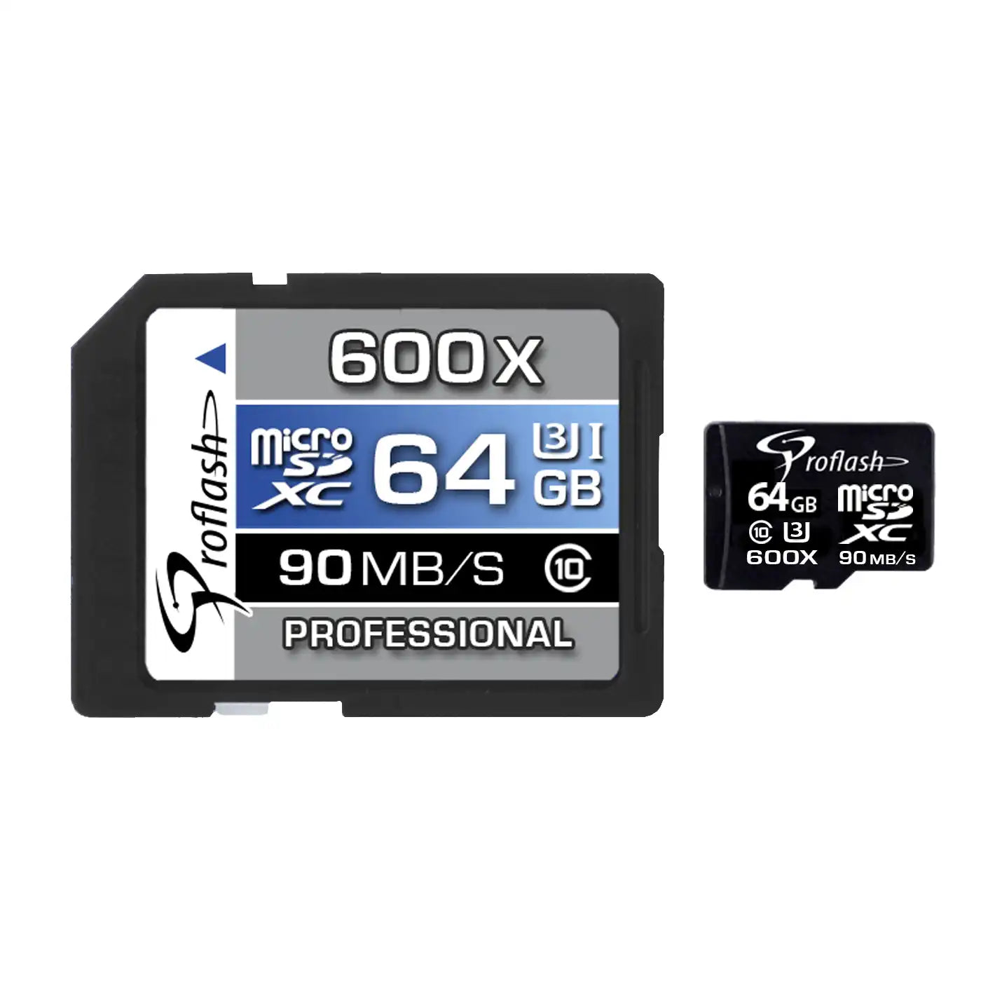 Proflash Memory Card Micro-SDHC 16GB Class 10 UHS-I U3 4K With Adapter / 6730