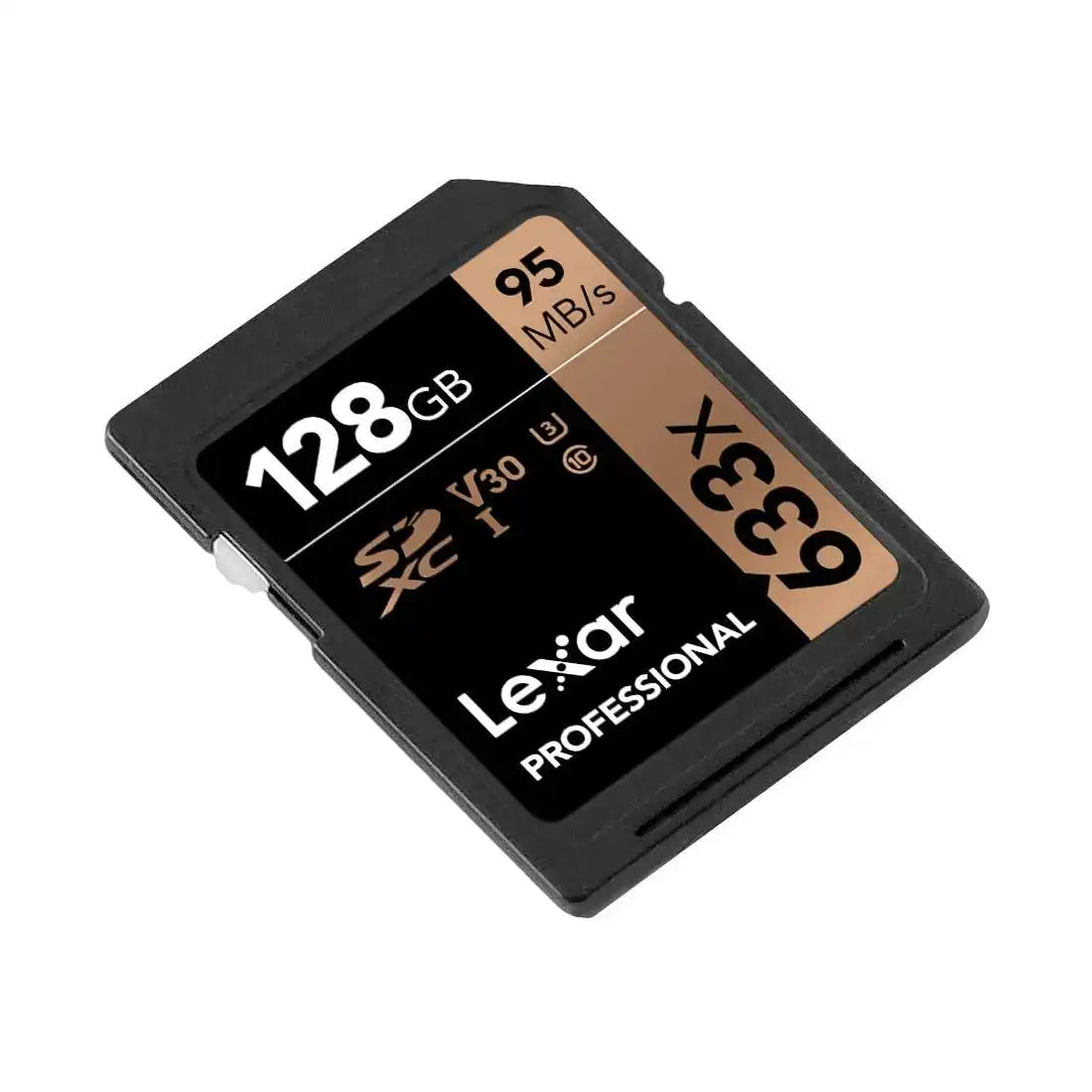 Lexar 128GB High-Performance 633x UHS-I U3 SDXC Memory Card  /  LSD128GCB1AP633