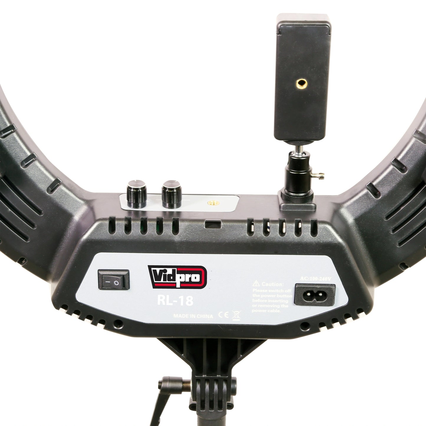Vidpro Model RL-18 LED 18” Ring Light Kit with Stand and Case