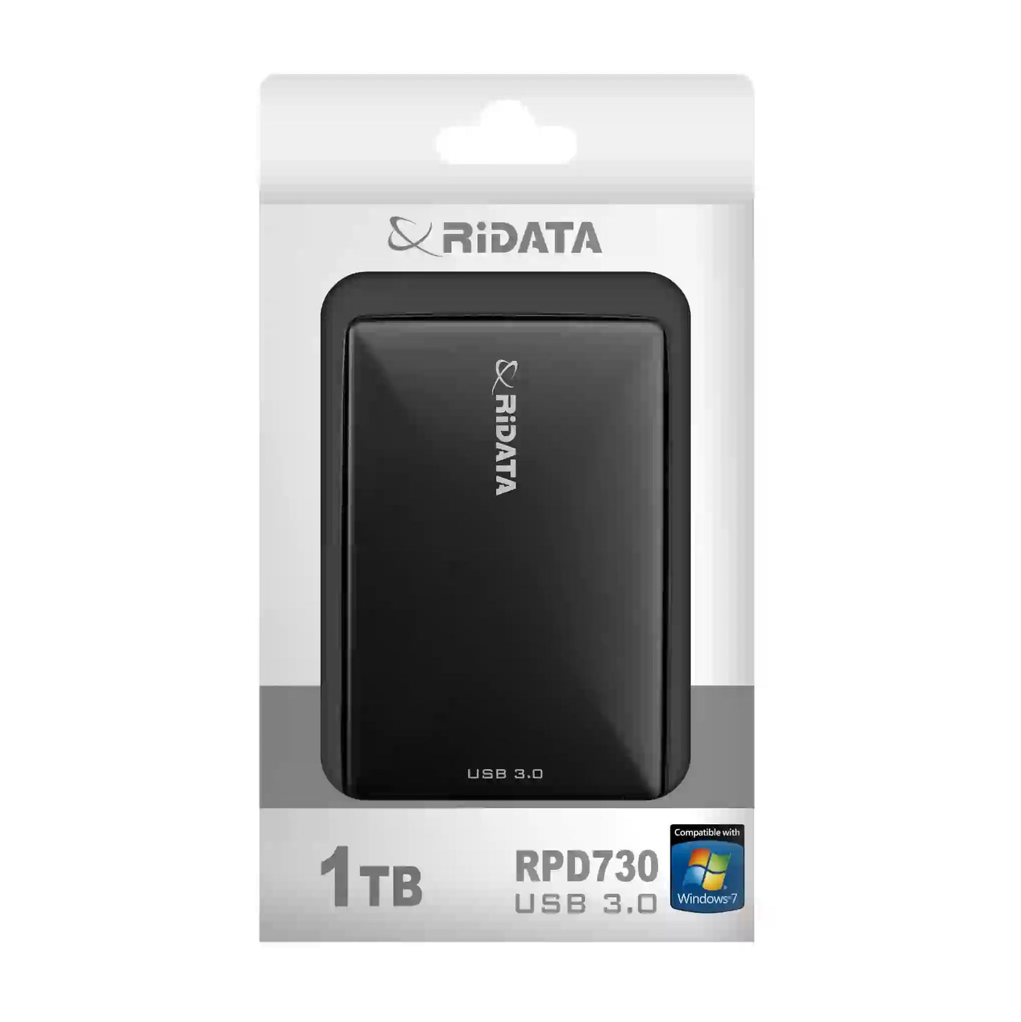 RIDATA 1TB BLACK External Hard Drive RPD730-USB 3.0Super Speed Interface
