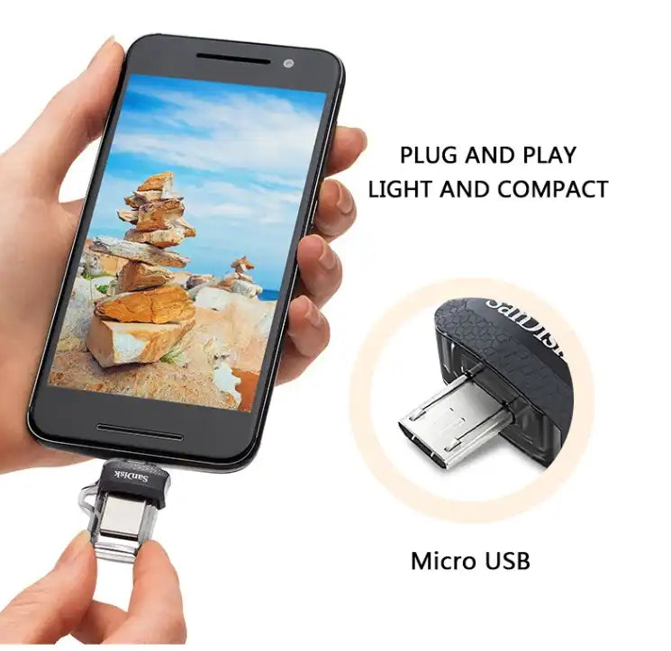 SanDisk Ultra Dual USB 3.0 Flash Drive (SDDD3) 32GB