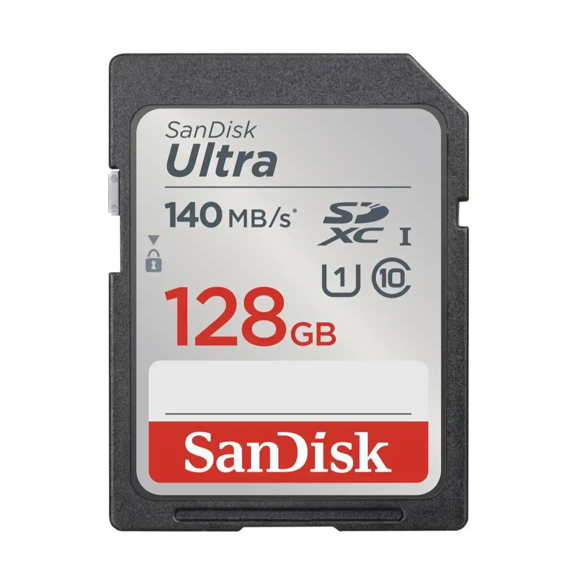 SanDisk Ultra SDXC 128GB Memory Card – UHS-I, Class 10, U1, Up to 140MB/s Read Speed