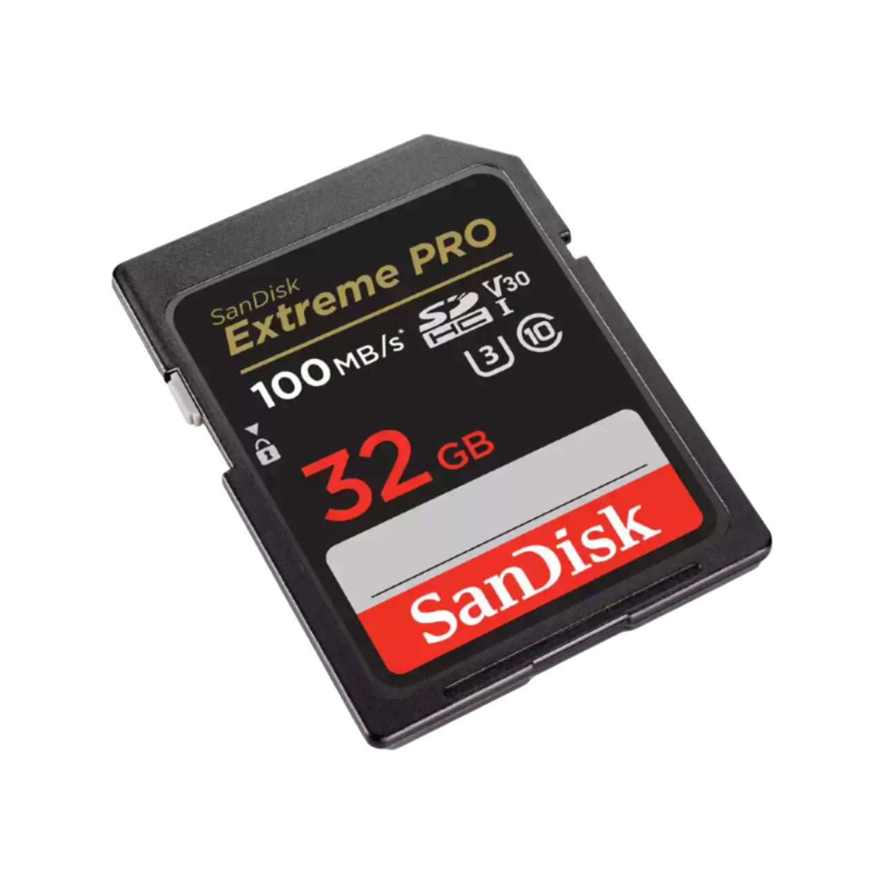 SanDisk 32GB Extreme PRO SDHC UHS-I Memory Card – 100MB/s Read, 90MB/s Write, V30, Class 10