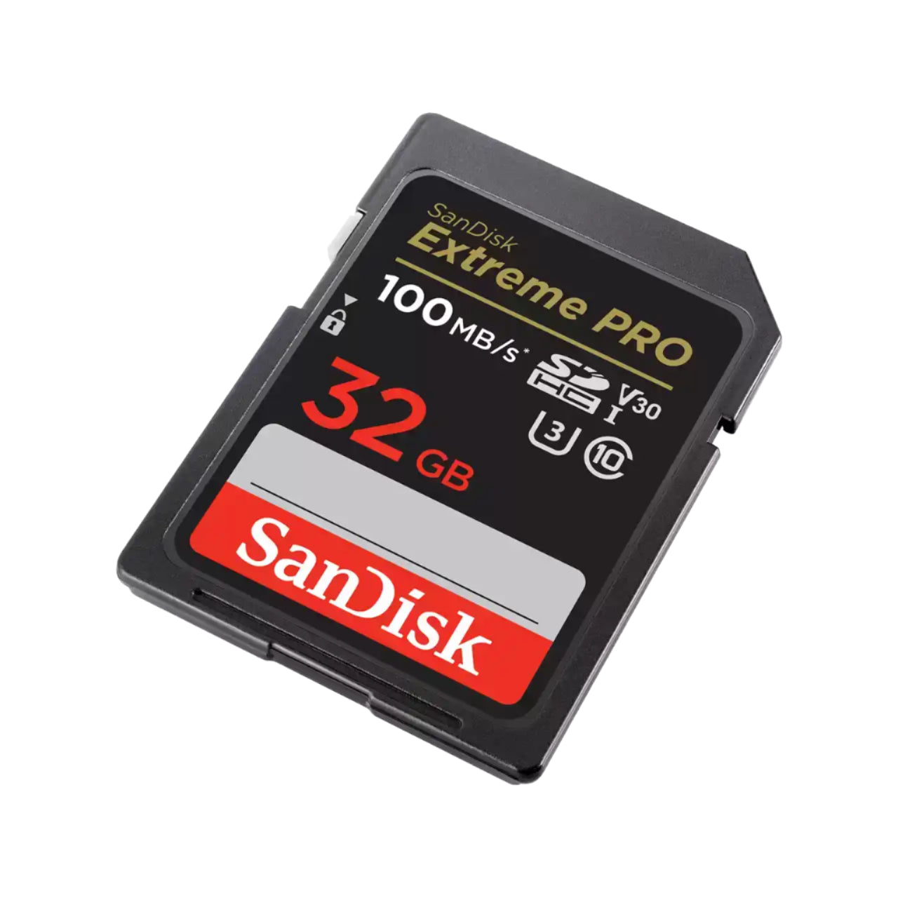 SanDisk 32GB Extreme PRO SDHC UHS-I Memory Card – 100MB/s Read, 90MB/s Write, V30, Class 10
