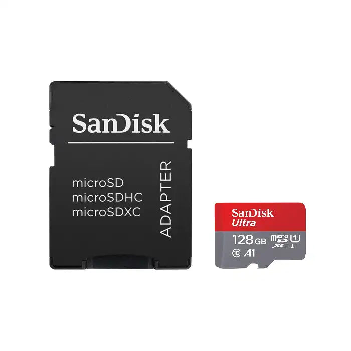 SanDisk Ultra Micro SDXC Card with SD Adapter, 32GB, A1, Class 10, Read: 120MB/s