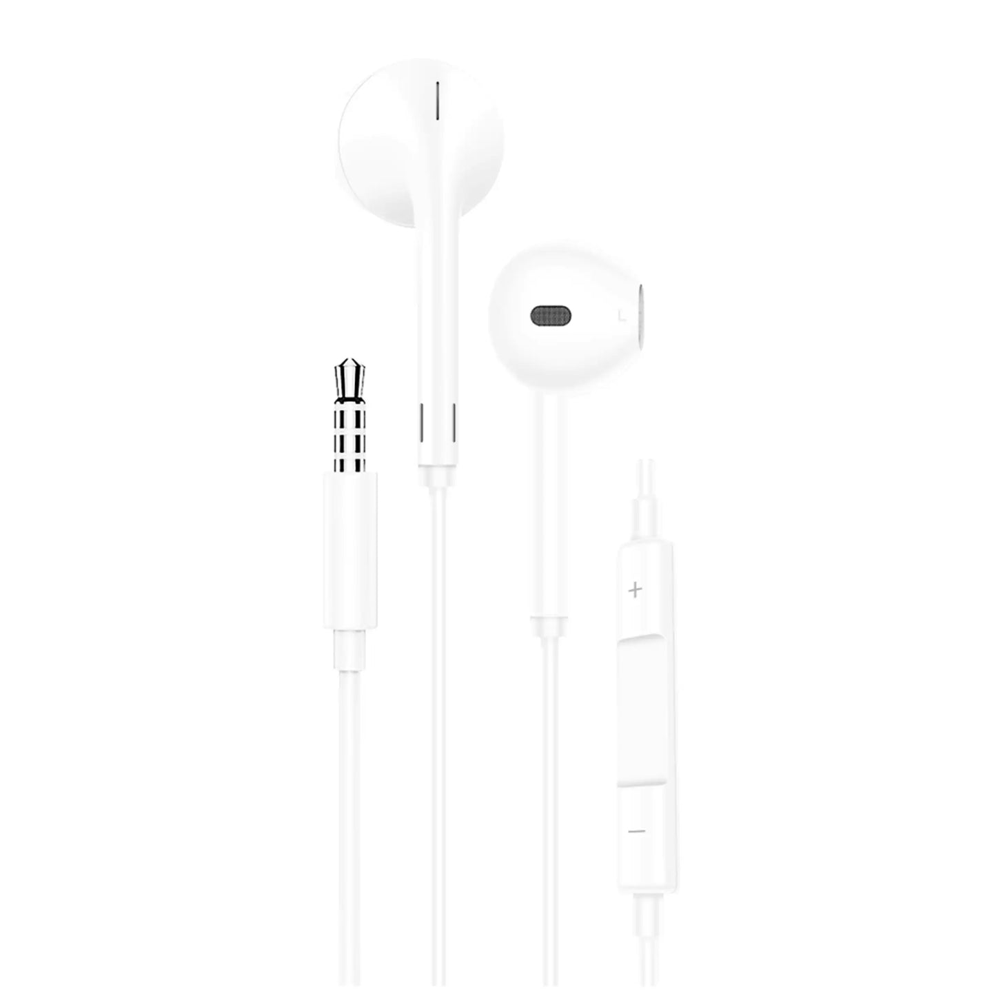 Earphones with 3.5 mm Jack, Microphone & Volume Control – EAR005