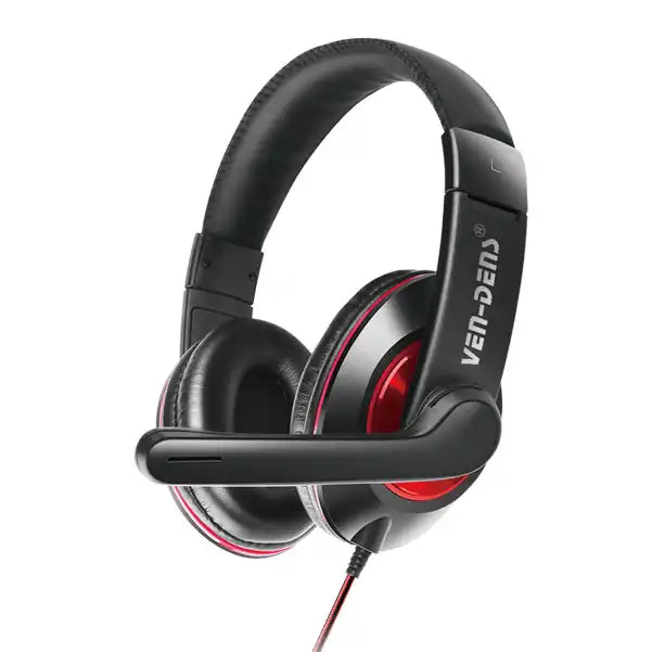 Gaming Headset - 3.5mm Audio Jack - 1.2m (3.94ft) Cable Length Model: VD-HP001R