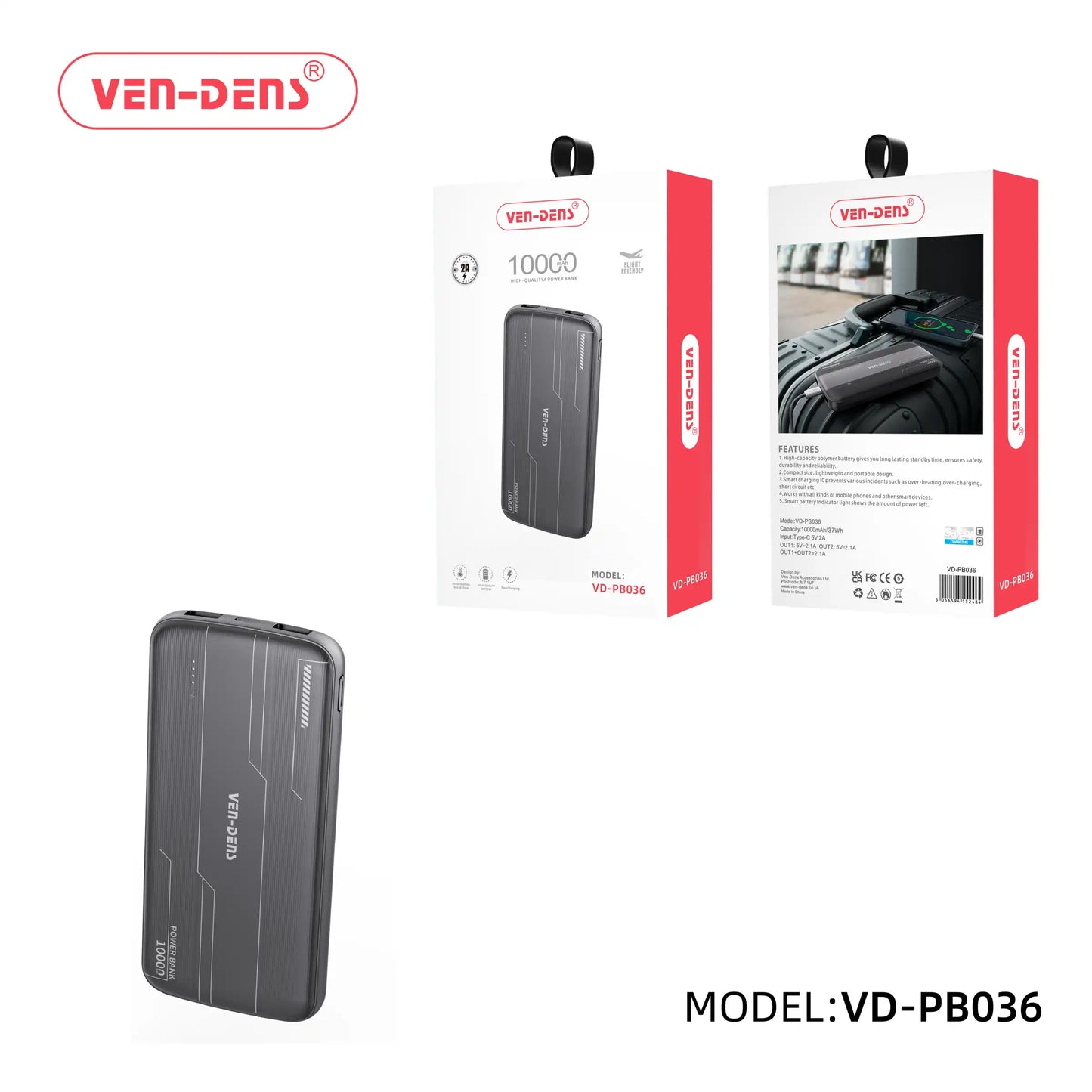 Power Bank VD-PB036