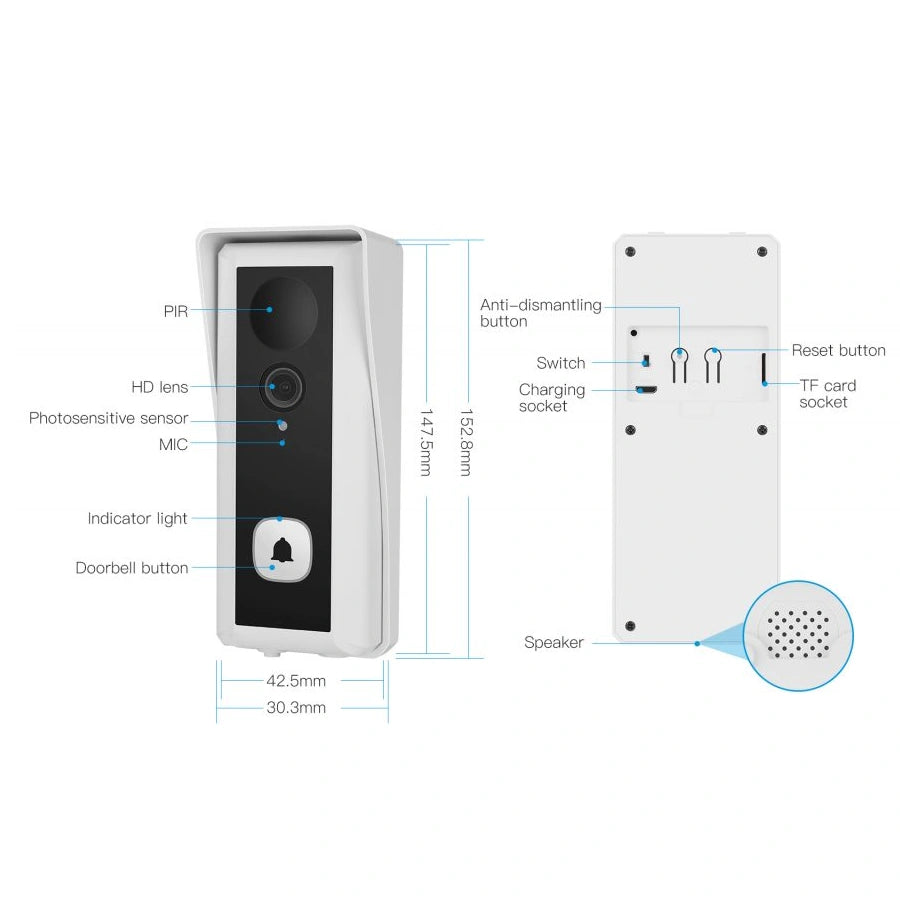 Smart Doorbell Camera Model: VS-DB6