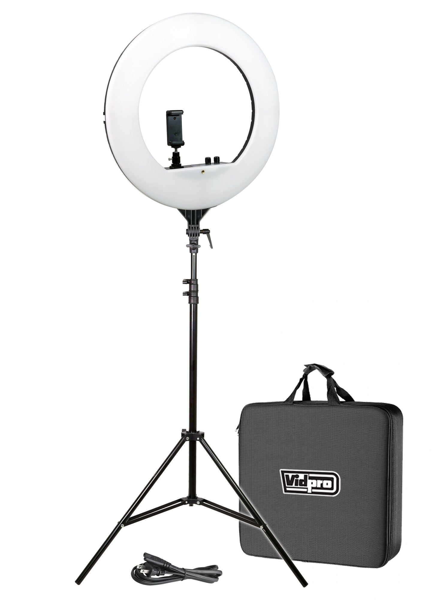 Vidpro Model RL-18 LED 18” Ring Light Kit with Stand and Case