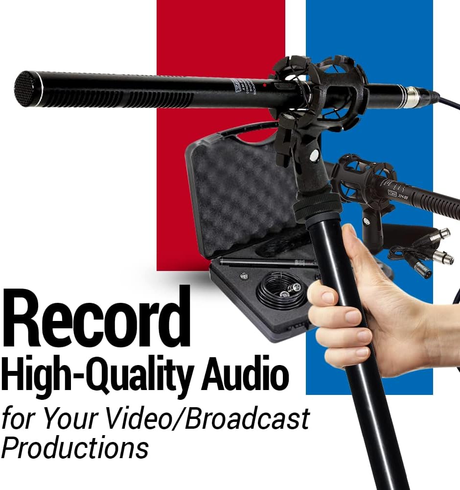 XM-88 Professional Video & Broadcast Microphone Kit 13 Piece Set