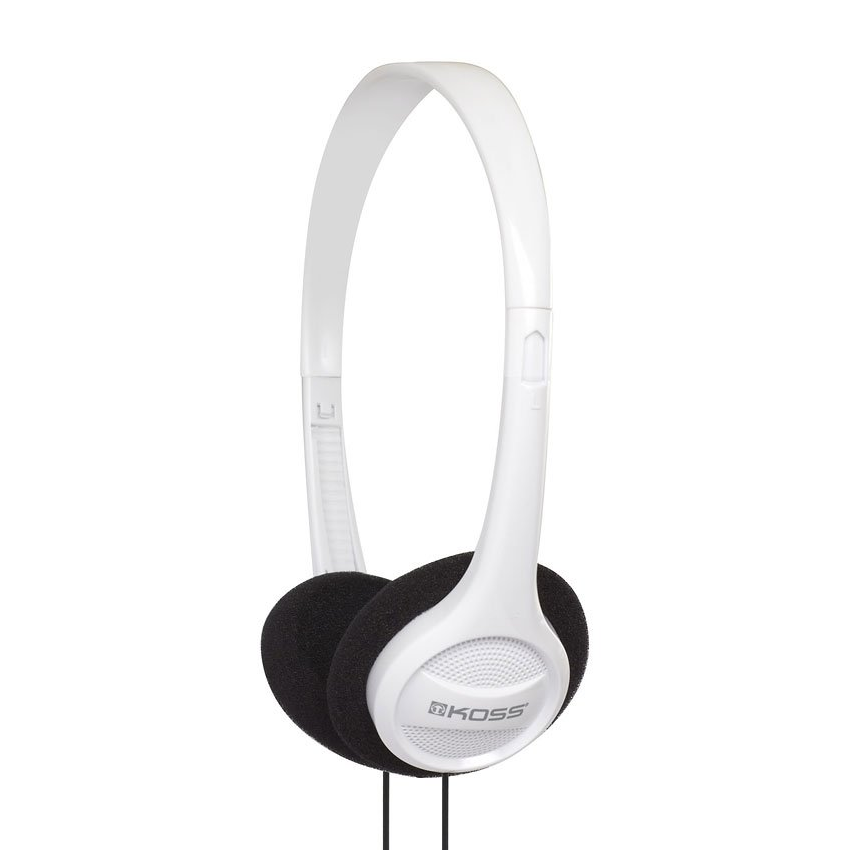 Koss KPH7 Portable On-Ear Headphone Lighteight - White 195140