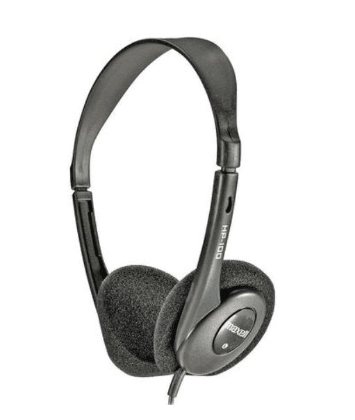 Maxell 190319 HP - 100 Headphones Black - Proflash