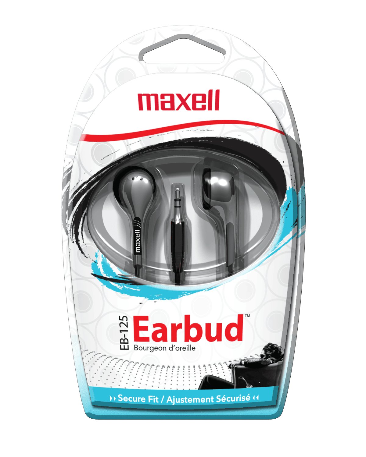 Maxell 190568 EB - 125 Sterio Ear Buds - Proflash
