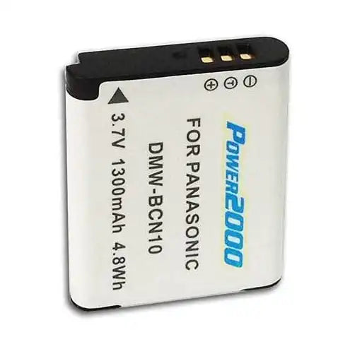 Proflash - Power 2000 Panasonic DMW-BCN10 Compatible Lithium-Ion Battery Pack (3.7V - 1300 mAh) - 12296