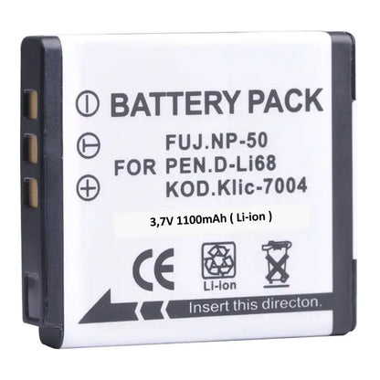 Proflash - Power 2000 Pentax D-Li68 Compatible Lithium-Ion Battery Pack (3.7V 1100 mAh) 12307