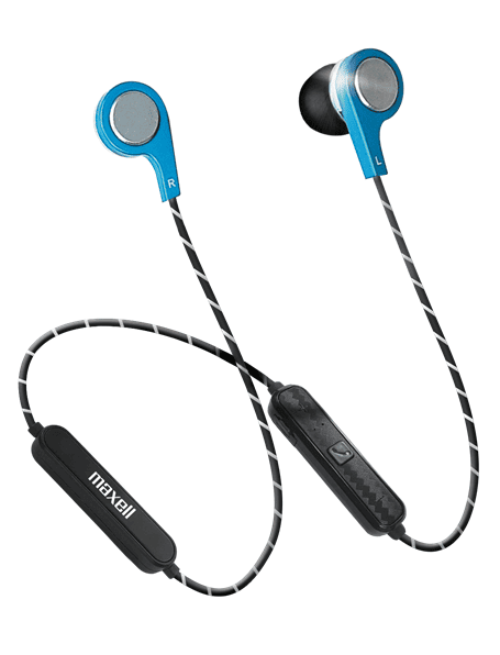 Maxell Bass 13 Wireless Bluetooth Earbuds (Metallic) Blue -  199837