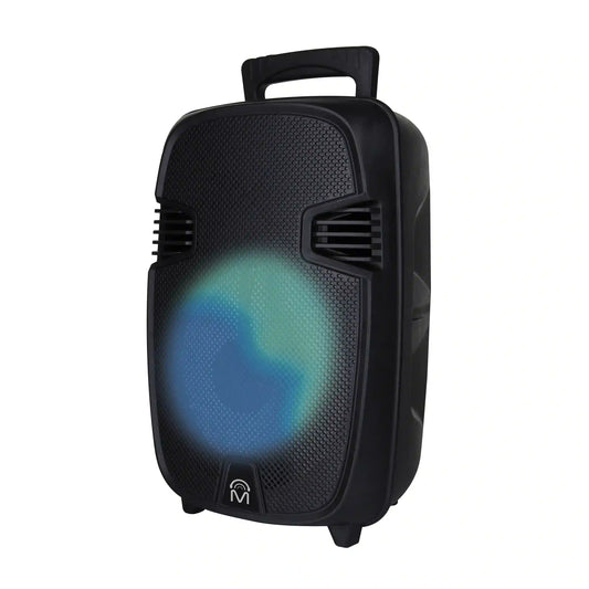 Trolley 8 TWS Party Karaoke Portable Speaker, Bluetooth 5.0 - Black - 24278