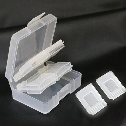 Portable Hard Plastic Storage Case for 8 SD & 2 Micro-SD Memory Cards,1 Pack