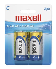 Maxell  Alkaline Batteries C  2Pack - 723320