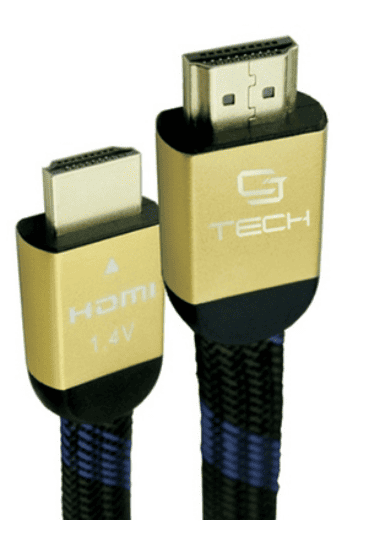 CJ Tech Premium HDMI Cable 6FT 4K 3D Flat 12mm  -  72630