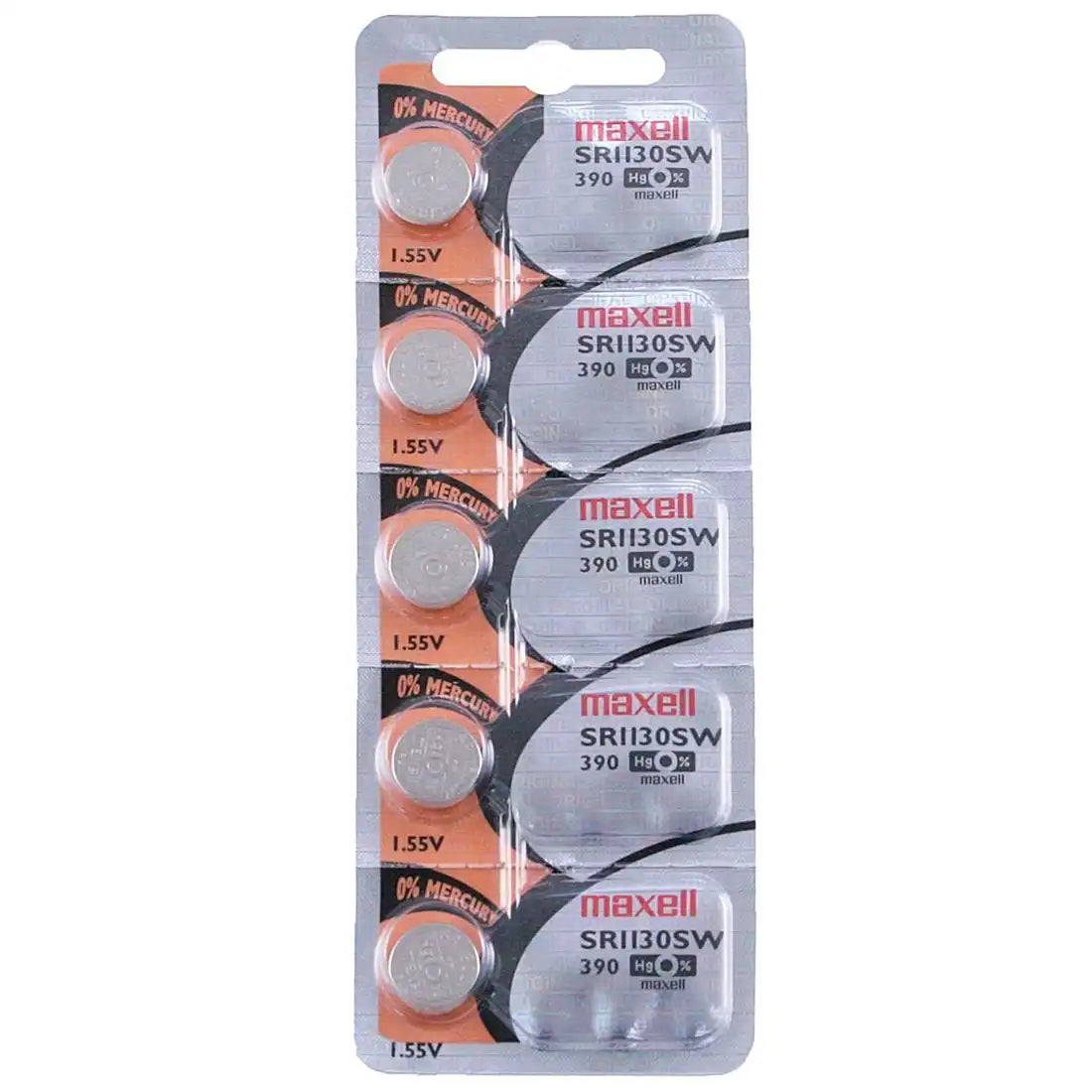 Maxell Watch Battery SR1120SW-381 5PCS Tearstrip  ( Pack of 5 Batteries ) - 733451
