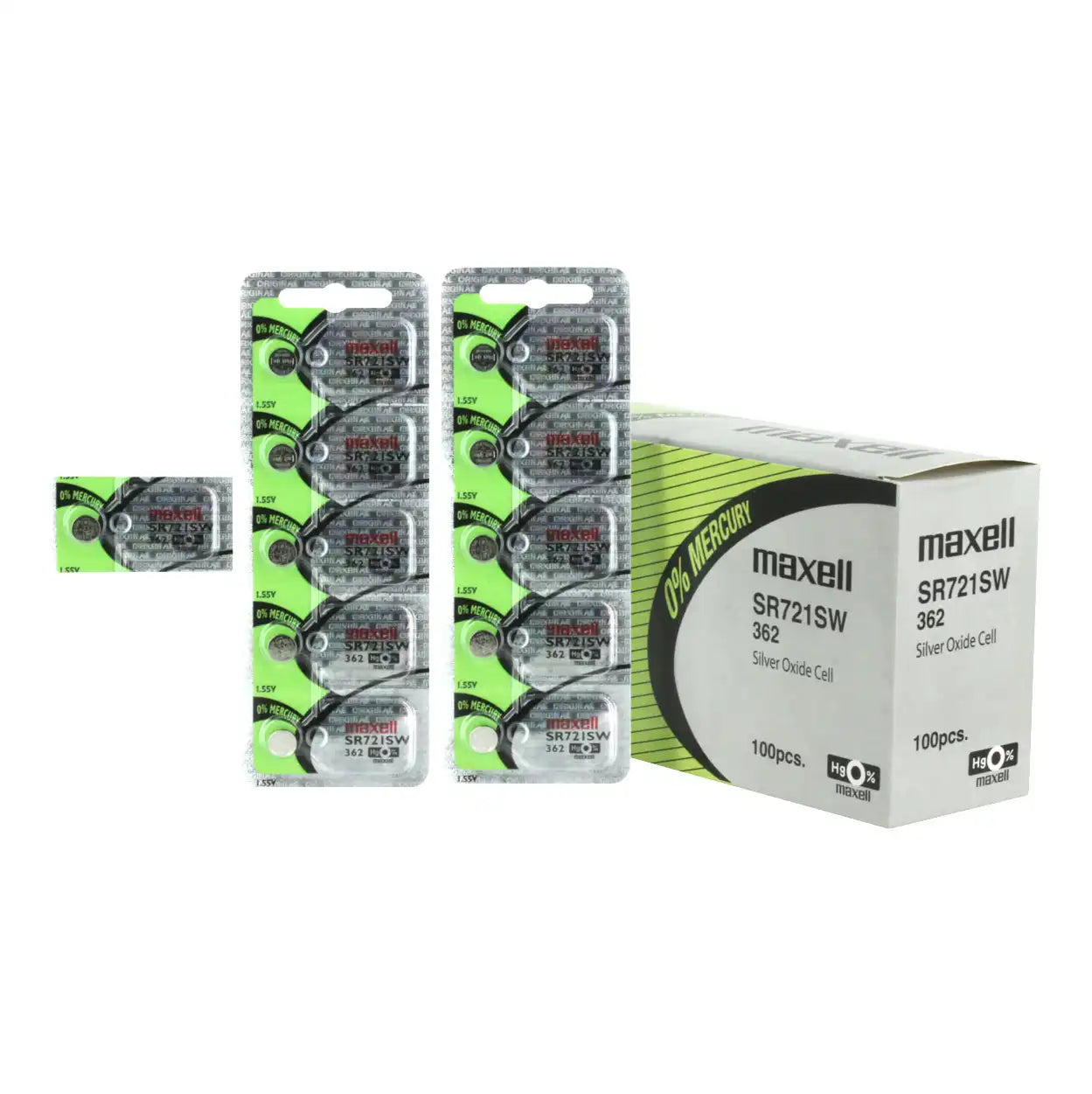 Maxell Watch Battery SR716SW-315 5PCS Tearstrip  ( Pack of 5 Batteries ) - 741850