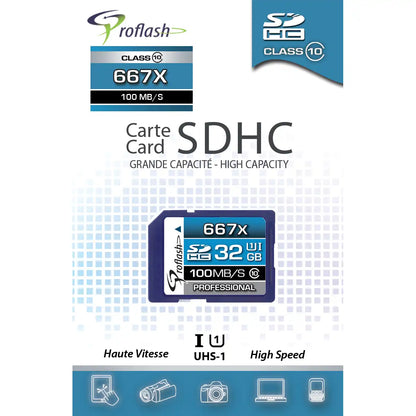 Proflash Memory Card SDHC 32GB Class 10 USH-I U1100 MB/s   / 7824