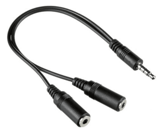 Cable 3.5mm Stereo Male Splitter to 2 Females - 800705