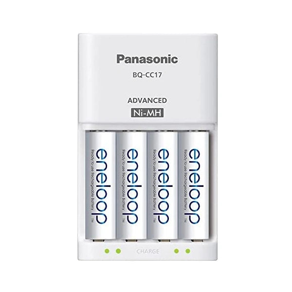 Panasonic Eneloop Rechargeable AA Ni-MH Batteries with Charger  97649