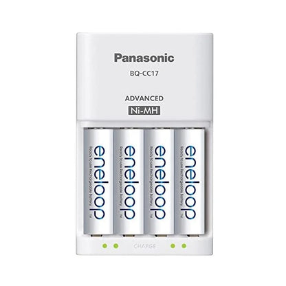 Panasonic Eneloop Rechargeable AA Ni-MH Batteries with Charger  97649