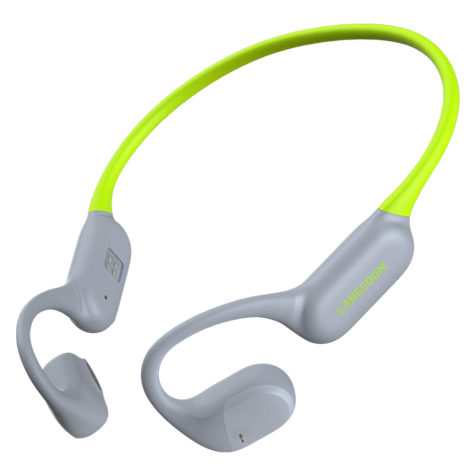 Langsdom Open-Ear Bone Conduction Headphones – Waterproof, Bluetooth 5.4, 32GB Storage, Touch Control - LG-BE19