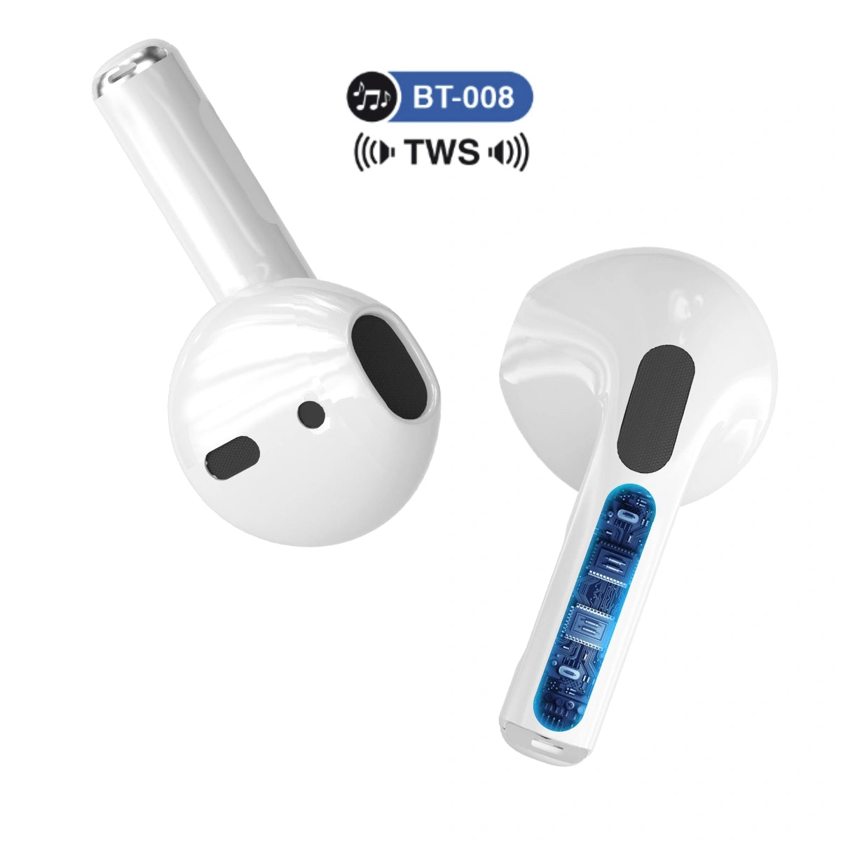 Proflash Wireless Earphones With Smart Display - Model: BT-008