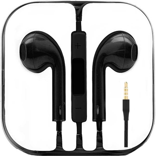 10 Pack Eclipse Pro CE-IP-955-C  Black Earphones with 3.5mm Jack