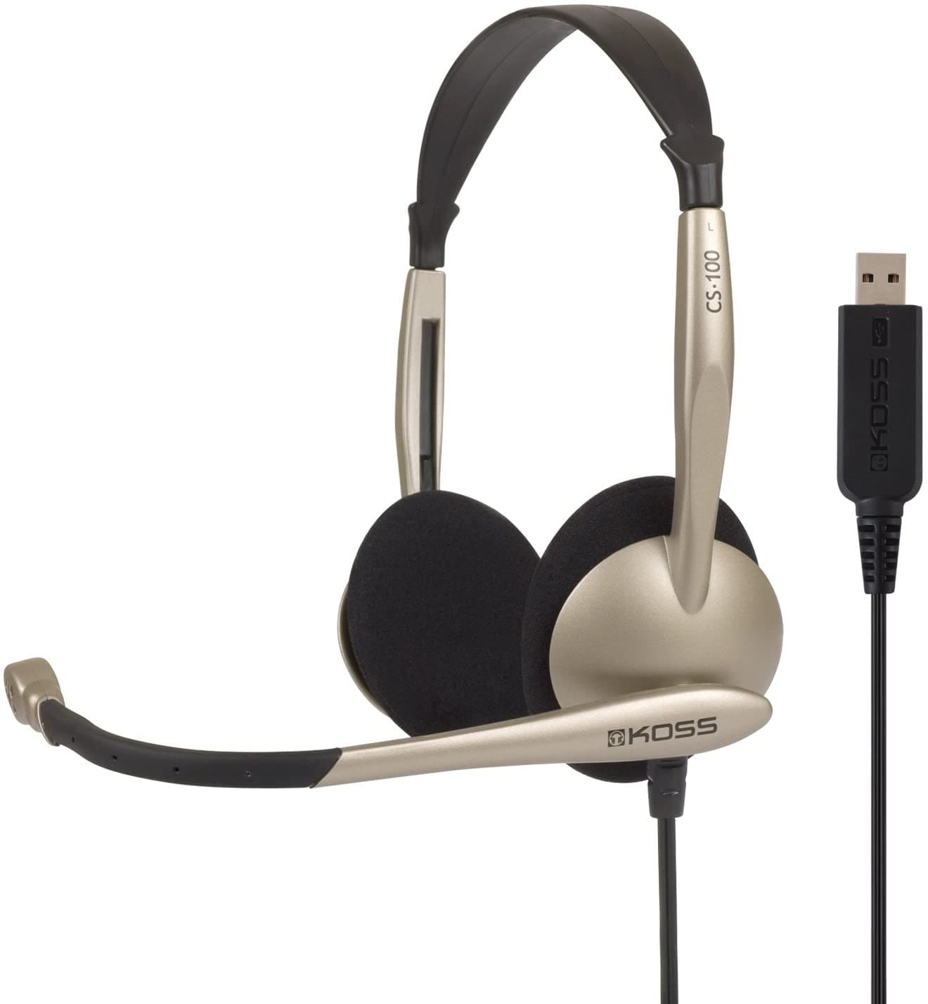 Koss CS-100 USB Multi-Media Computer Audio Headset / Microphone - 194556