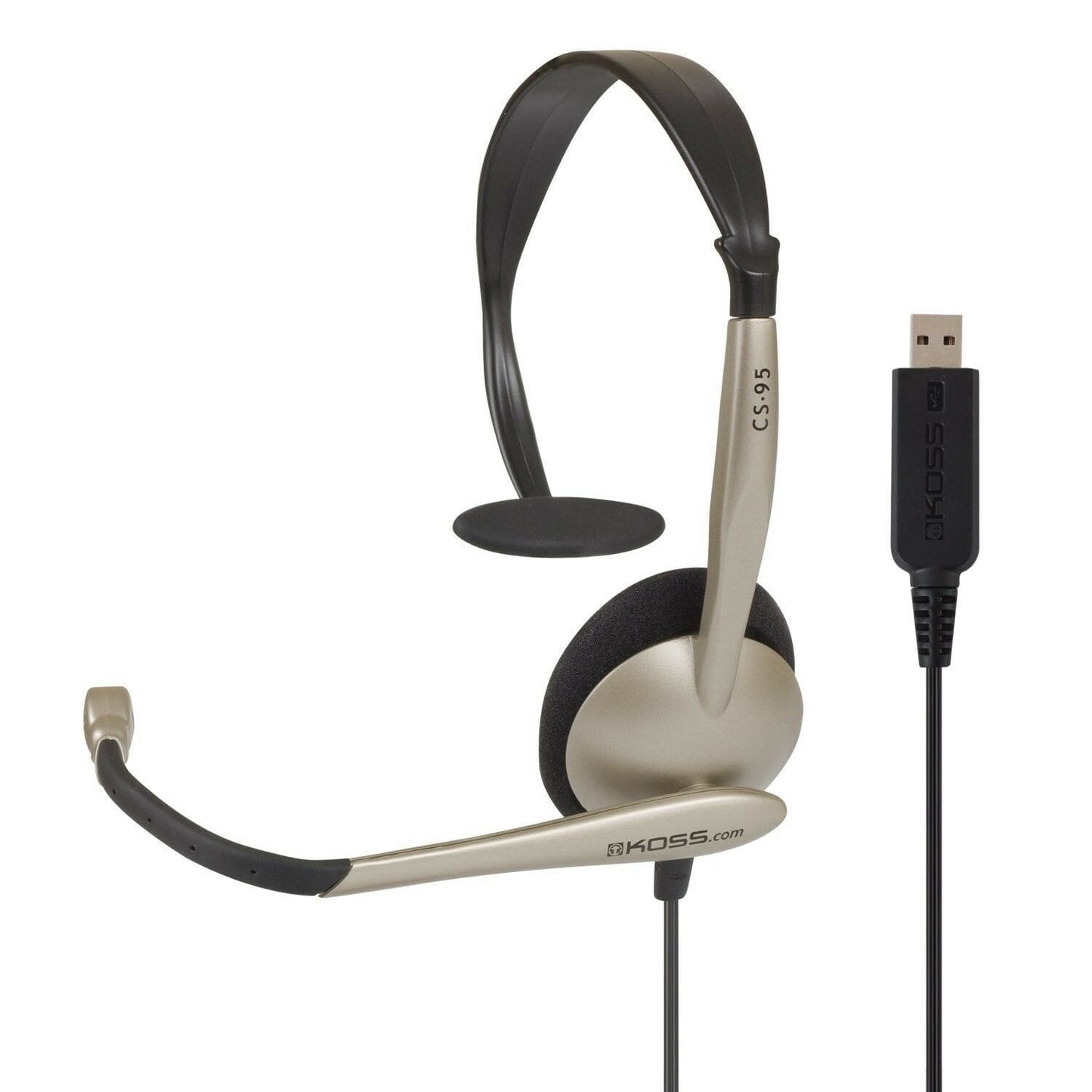 Koss CS-95 USB Multi-Media Computer Audio Headset / Microphone - 195512