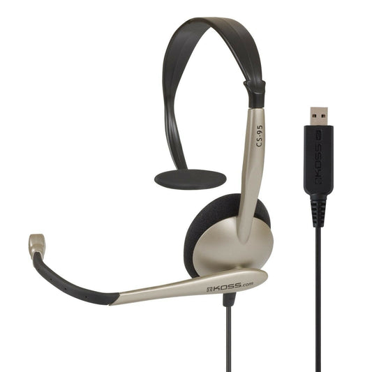 Koss CS-95 USB Multi-Media Computer Audio Headset / Microphone - 195512