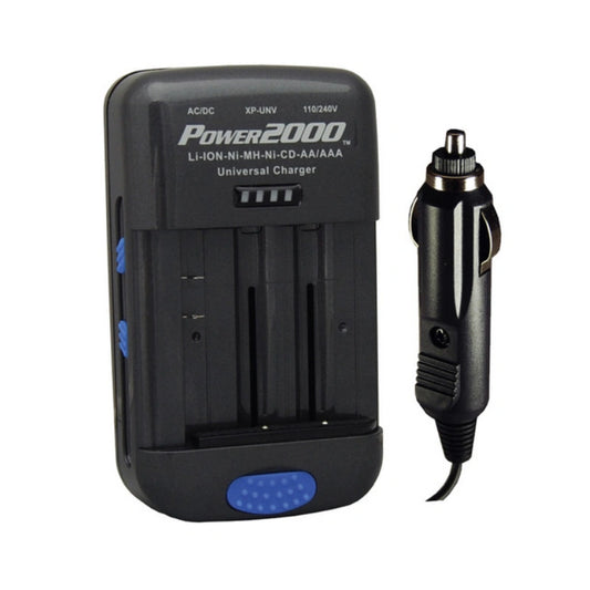 Power 2000 XP-UNV AC/DC Universal Battery Charger (For AA and AAA Batteries and  NiMH, NiCD)   Battery Charger for all Cancorder,Digital Camera 10070
