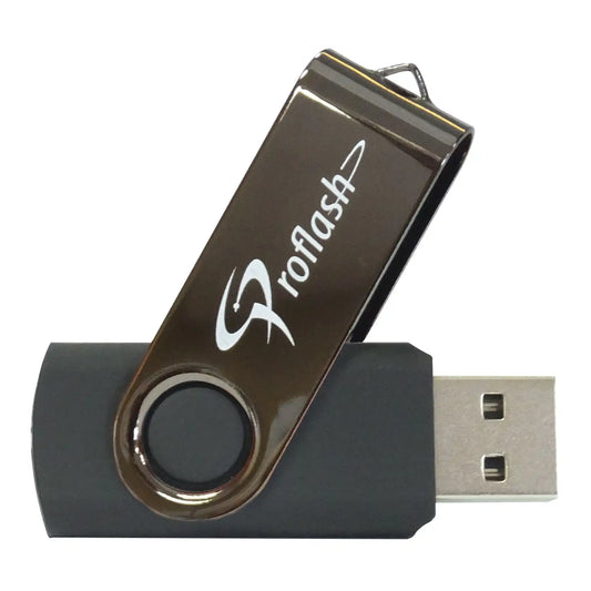 Proflash USB Flash Drive Serie Classic  Twin Pack 08 GB Black & Red - 21341