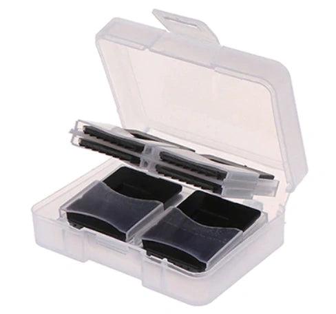 Portable Hard Plastic Storage Case for 8 SD & 2 Micro-SD Memory Cards,1 Pack