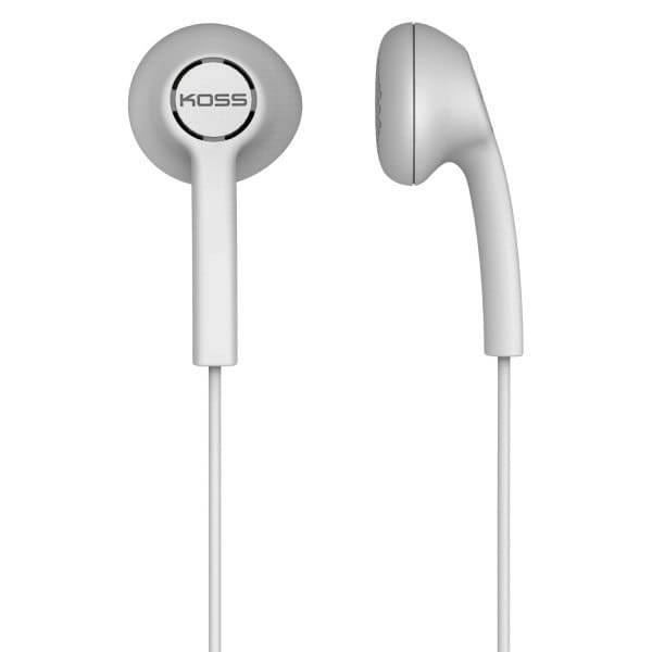 Koss KE5W Earbuds ( White ) With Microphone - 191594