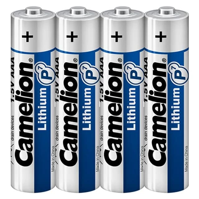 Camelion Lithium AAA Batteries (Pack of 4)  - OB-26480