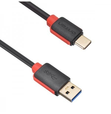 Onten Câble USB A 3.0 Mâle vers USB Type C Mâle  -  OT-69001-B