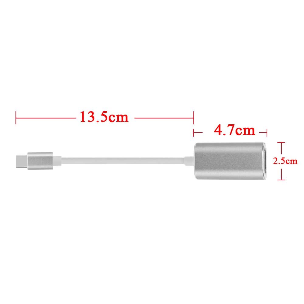 Onten USB Type-C to VGA Adapter Black 0.2M - OT-9579