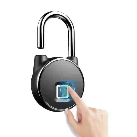 Proflash PR-P22 Smart Digital Fingerprint Padlock, Anti-theft, No Key, No Password, Waterproof IP66, USB Rechargeable